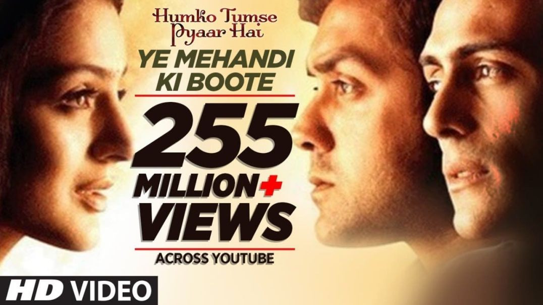 Yeh Mehandee Ke Bute (Humko Tumse Pyaar Hai) - TheSongPedia